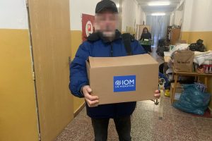 10. 1. 2023 Rozdávanie potravinovej pomoci odídencom